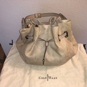 Creme Cole Haan Shoulder Bag